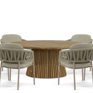 4 Seasons Outdoor Calma/Fungo 180 cm dining tuinset 7-delig (9509924981262)
